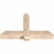 Ekena Millwork Eugene Smooth Timber Gable Bracket, Douglas Fir, 48"W x 30"H x 5 1/2"D x 5 1/2"F, 15/12 Pitch GBW048X30X0606EUG00SDF - alternate 2